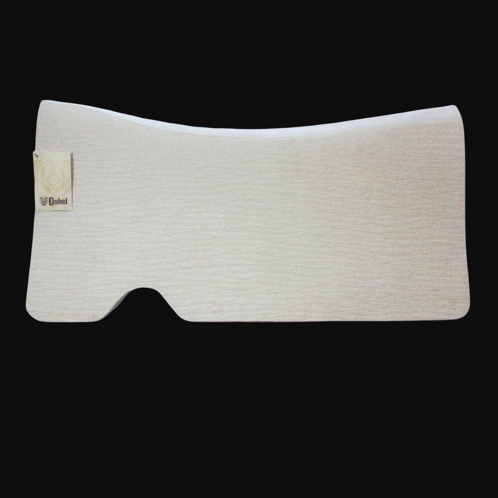 Cashel Western 1/2" Felt Liner Saddle Pad Blanket 31"x33" White FL-WEW-1/2-M
